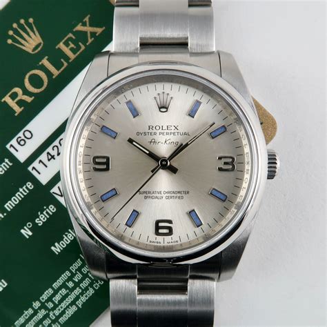 rolex air king 114200 super case|Rolex Air-King date price.